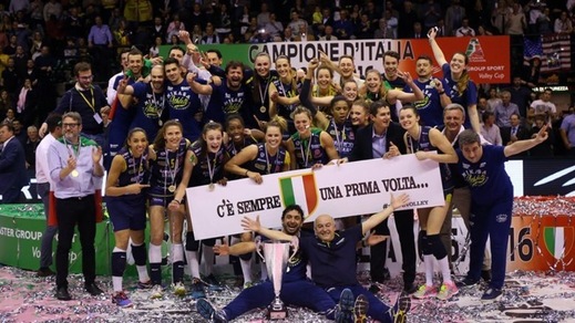 Volley: A1 Femminile, Conegliano è Campione d'Italia