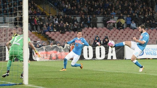 Le pagelle di Napoli-Atalanta 2-1: fenomeno Higuain, sicurezza Cigarini