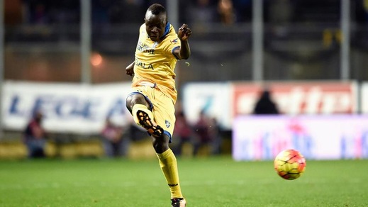 Serie A Frosinone, Chibsah out: sublussazione alla spalla