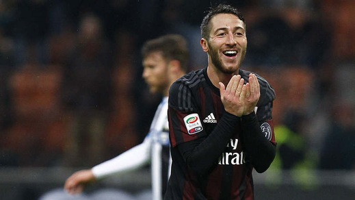 Serie A Milan, per Bertolacci lesione muscolare
