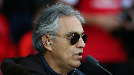 Bocelli sabato allo stadio del Leicester per celebrare Ranieri e i suoi ragazzi