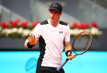 Tennis, Atp Madrid: Andy Murray vola ai quarti di finale