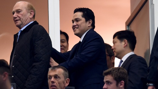 Thohir è arrivato a Milano