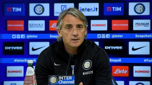 Mancini: «Contro l'Empoli conta solo la vittoria»