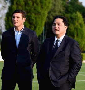 Inter, allenamento sotto gli occhi di Thohir e Zanetti