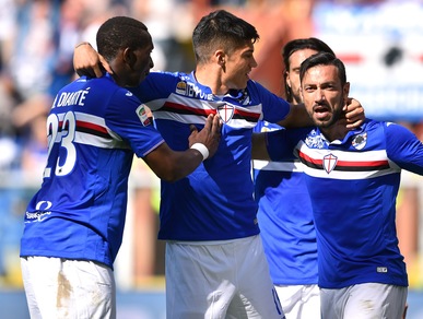 Serie A: Sampdoria-Genoa, blucerchiati avanti