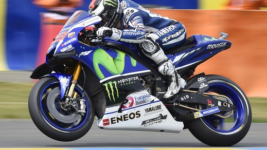 MotoGp Le Mans: Lorenzo pole record, Rossi è 7°