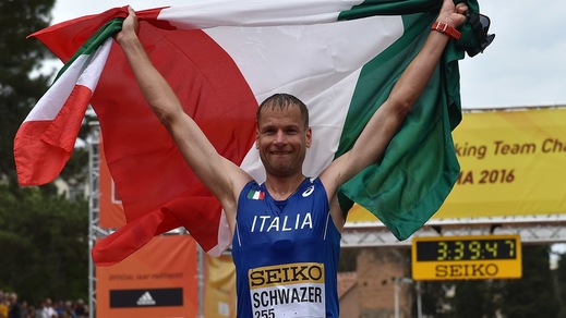 Mondiali di marcia a Roma, Schwazer torna re nella 50 km e vola a Rio