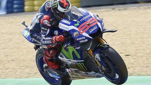 MotoGp Le Mans, Lorenzo: «Ho spinto fino alla fine»