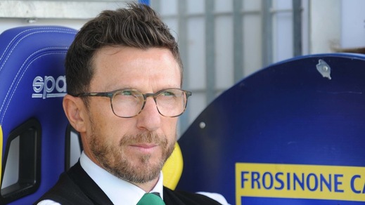 Serie A Sassuolo, Di Francesco: «Il Frosinone ha una tifoseria esemplare»