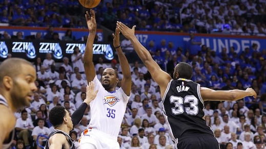 Durant stende San Antonio, Lebron affossa Atlanta