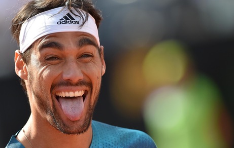 Tennis Internazionali d'Italia: Fognini fuori al 1° turno. Passa Garcia-Lopez