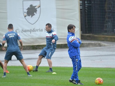 Serie A Sampdoria, centro blindato dalle forze dell'ordine dopo le contestazioni