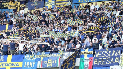 Serie A Verona, cori razzisti: curva chiusa
