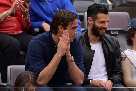 Tennis, la Lazio agli Internazionali d'Italia: Matri, Candreva e Cataldi non si perdono la Vinci al Foro Italico