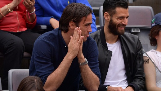 Tennis, la Lazio agli Internazionali d'Italia: Matri, Candreva e Cataldi non si perdono la Vinci al Foro Italico