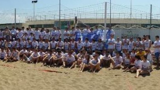 Beach Volley Scuola: ad Ostia un pieno di entusiasmo