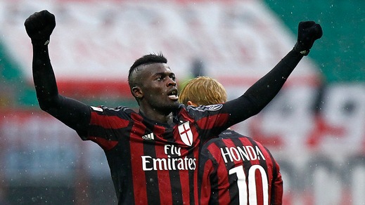 Coppa Italia Milan verso la finale. Niang corre coi compagni