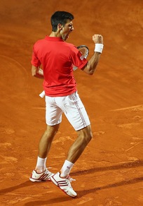 Tennis Internazionali d'Italia: fuori Federer, ai quarti Djokovic sfida Nadal