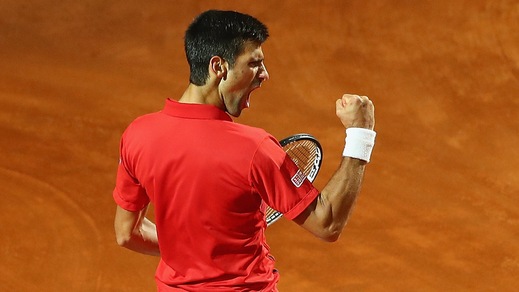 Tennis Internazionali d'Italia: fuori Federer, ai quarti Djokovic sfida Nadal