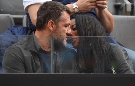 Bobo Vieri e Jazzma Kendrick agli Internazionali: ecco la nuova fidanzata