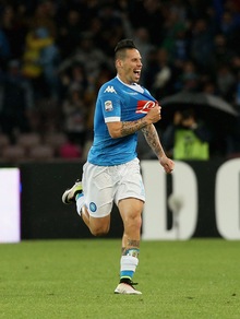 Napoli, Hamsik come Maradona: 81 gol in azzurro. «Grande traguardo»