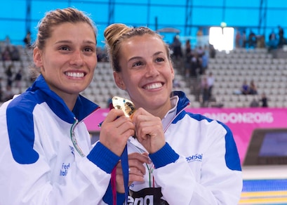 Tuffi, Europei trampolino sincro 3 metri: oro Cagnotto-Dallapè