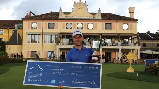 Golf, Gary King vince il Montecchia Open by Lyoness