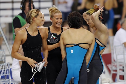 Europei di nuoto, due staffette d'argento