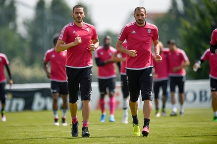 Juventus, dopo il no alla Nazionale, Bonucci si allena a Vinovo