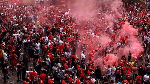 Europa League, Basilea invasa dai tifosi del Liverpool
