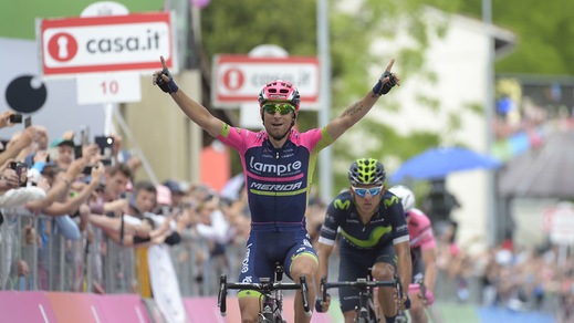 Giro d'Italia, 11ª tappa: 2ª vittoria per Diego Ulissi