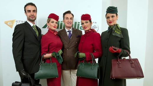 Alitalia, Montezemolo: «Ho voluto molto il rosso per le divise»