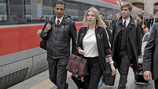 Coppa Italia, il Milan arriva a Roma. C'è anche Barbara Berlusconi