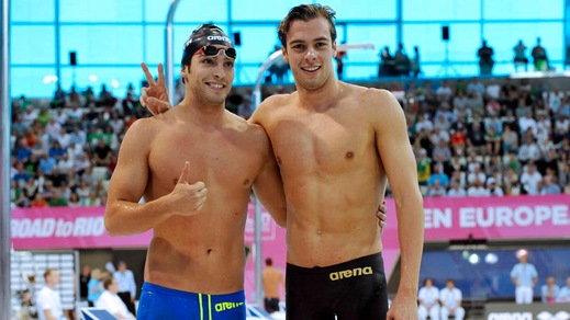 Nuoto: Paltrinieri-Detti, coppia d'oro agli europei