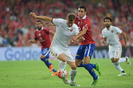 Al Ahly-Roma 4-3: giallorossi in gol con Dzeko, Salah e Vainqueur