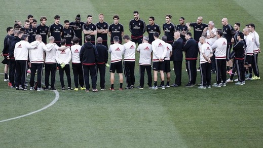 Coppa Italia Milan-Juve, il discorso di Brocchi alla squadra prima della rifinitura