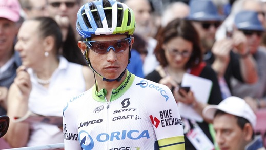 Ciclismo, Giro d'Italia: Chaves arriva prima di tutti in vetta