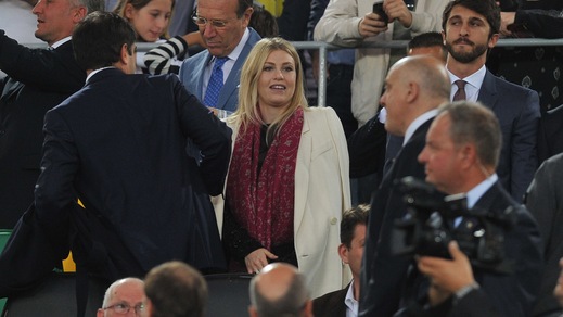 Coppa Italia, quante bellezze in tribuna!