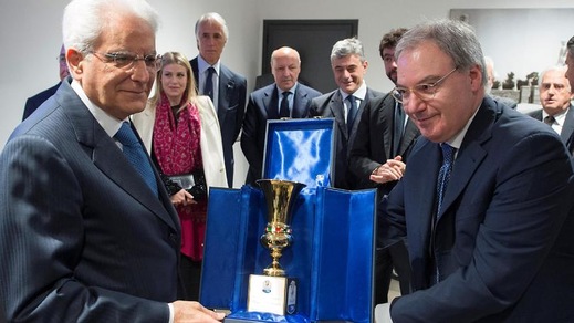 Coppa Italia, all'Olimpico presente anche il Presidente Mattarella