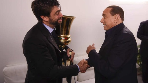 Coppa Italia, la Juventus fa festa negli spogliatoi