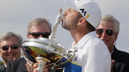 Golf, Sergio Garcia vince l'AT&T Byron Nelson