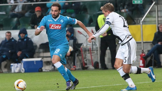 Europa League, Napoli-Legia Varsavia in chiaro su MTV8