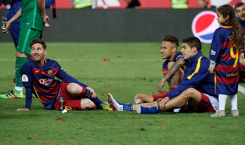 Clamoroso Messi-Suarez-Neymar: 40 gol in più della Roma