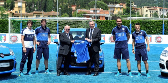 Fiat Pandazzurri, la Panda della Nazionale per gli Europei: foto