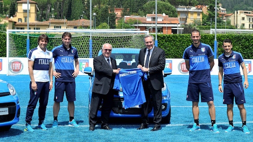 Fiat Pandazzurri, la Panda della Nazionale per gli Europei: foto