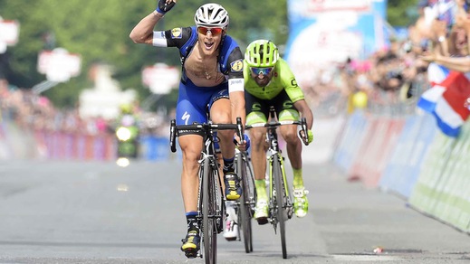 Giro d'Italia, tappa a Trentin. Kruijswijk ancora in rosa