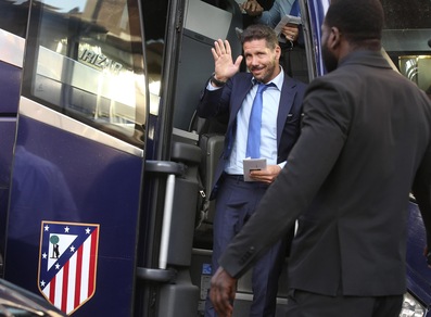 L'Atletico Madrid sbarca a Milano per la finale di Champions