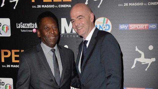 Euro 2016, Infantino: «Quando nessuno se lo aspetta, l'Italia va bene»