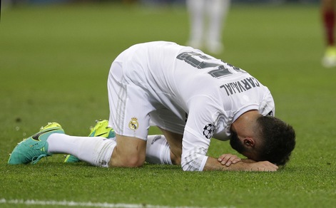 Euro 2016: la Spagna perde Carvajal, al suo posto Bellerin